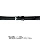 BCMB001AI [時計ベルト スコッチガードレザー牛革 12mm幅 黒]