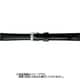BCMB001AL [時計ベルト スコッチガードレザー牛革 14mm幅 黒]