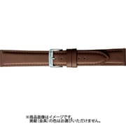 BCMB001CN [時計ベルト スコッチガードレザー牛革 16mm幅 茶]