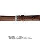 BCMB001CO [時計ベルト スコッチガードレザー牛革 17mm幅 茶]
