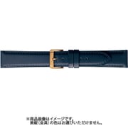 BCMB001DP [時計ベルト スコッチガードレザー牛革 18mm幅 ネイビー]
