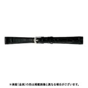 BWB512AL [時計ベルト グレーシャスワニ革 14mm幅 ブラック]