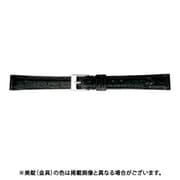 BWB113AF [時計ベルト グレーシャスワニ革 10mm幅 ブラック]