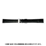 BWB113AJ [時計ベルト グレーシャスワニ革 13mm幅 ブラック]