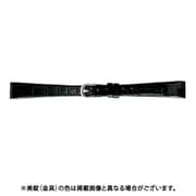 BWB702AJ [時計ベルト グレーシャスワニ革 13mm幅 ブラック]