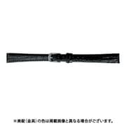 BWB551AM [時計バンド カイマン（シャイニング） ロングサイズ 15mm ブラック]