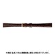 BWB551BF [時計バンド カイマン（シャイニング） ロングサイズ 10mm ブラウン]