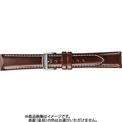 BUB015CN [時計ベルト コードバン 16mm幅 ブラウン]