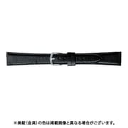 BTB252AN [時計バンド リザード（トカゲ革） ロングサイズ 16mm ブラック]