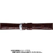 BKB112BP [時計ベルト 牛革型押し 18mm幅 チョコ]