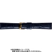 BKB112DW [時計ベルト 牛革型押し 24mm幅 ネイビー]
