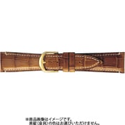 BKB008CW [時計ベルト 牛革型押し 24mm幅 ブラウン]