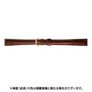 BTB552BF [時計バンド リザード（トカゲ革） ロングサイズ 10mm ブラウン]