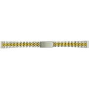 BSBB5861T [時計ベルト 金属バンド メタルベルト 三折りブロック 先管幅4mm 本体幅13mm SS]