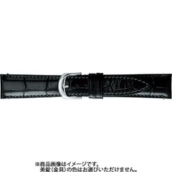 BKB006AP [時計ベルト 牛革 18mm幅 ブラック]