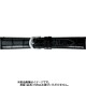 BKB006AS [時計ベルト 牛革 20mm幅 ブラック]
