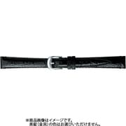 BKB007AI [時計ベルト 牛革型押し 12mm幅 ブラック]