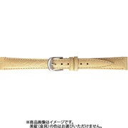 BKB007FH [時計ベルト 牛革型押し 11mm幅 ベージュ]