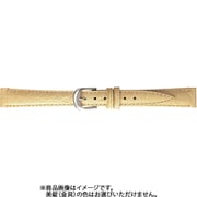 BKB007FI [時計ベルト 牛革型押し 12mm幅 ベージュ]