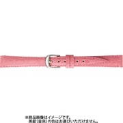 BKB007PJ [時計ベルト 牛革型押し 13mm幅 ピンク]