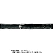 BCB44AI [時計ベルト 牛革型押しシボ 12mm幅 ブラック]