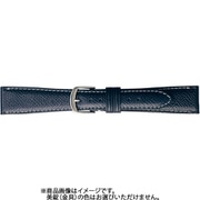 BCB44DN [時計ベルト 牛革型押しシボ 16m ネイビー]