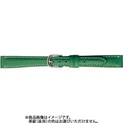 BCB44ML [時計ベルト 牛革型押しシボ 14m グリーン]