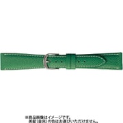 BCB44MP [時計ベルト 牛革型押しシボ 18m グリーン]