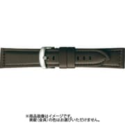 BCB001BU [時計ベルト 牛革 22mm幅 チョコ]