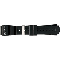 BGB800AS [時計ベルト ウレタン ファイテンコラボ マルチ18/20/22/24mm幅対応 ブラック]
