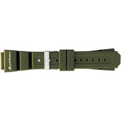 BGB800OS [時計ベルト ウレタン ファイテンコラボ マルチ18/20/22/24mm幅対応 アーミーグリーン]