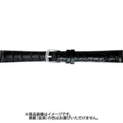 BKB621AD [時計ベルト 牛革型押し 8mm幅 黒]