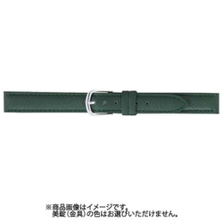 BCB610MH [時計ベルト 牛革 11mm幅 グリーン]