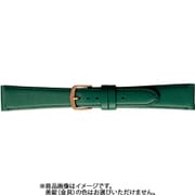 BCB295MO [時計ベルト 牛革 17mm幅 グリーン]