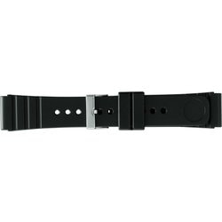 BGB079AU [時計ベルト ウレタン ダイバータイプ 22mm幅 ブラック]