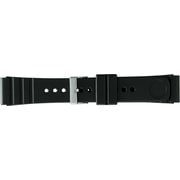 BGB079AU [時計ベルト ウレタン ダイバータイプ 22mm幅 ブラック]