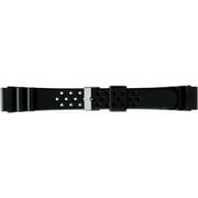 BGB110AP [時計ベルト ウレタン ダイバータイプ 18mm幅 ブラック]