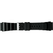 BGB424AS [時計ベルト ウレタン 20mm幅 ブラック]