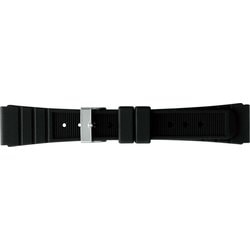BGB018AS [時計ベルト ウレタン 20mm幅 ブラック]