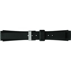 BGB107AP [時計ベルト ウレタン 18mm幅 ブラック]