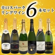 辛口スパークリングワイン 6本セット [スパークリングワイン]