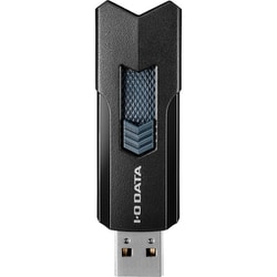 高速USBメモリー USB 3.2 Gen 1（USB 3.0）対応 スライド式/ストラップホール付き 64GB ブラック U3-DASH64G/K