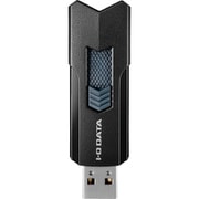 高速USBメモリー USB 3.2 Gen 1(USB 3.0)対応 スライド式/ストラップホール付き 128GB ブラック U3-DASH128G/K