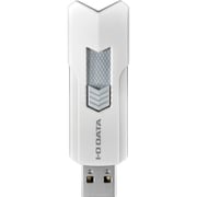 高速USBメモリー USB 3.2 Gen 1(USB 3.0)対応 スライド式/ストラップホール付き 64GB ホワイト U3-DASH64G/W