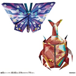 クラフトフレンズ パピるんず ワイルドライフ オオムラサキ＆カブトムシ [ペーパークラフト]