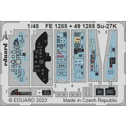 FE1285 1/48 Su-27K ズームエッチングパーツ （ミニベース用） [プラモデル用パーツ]