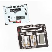 3DL48072 1/48 Go242B スペース 内装3Dデカール w/エッチングパーツセット （ICM用） [プラモデル用品]