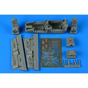 4865 1/48 TF-104G コックピットセット （キネティック用） [プラモデル用パーツ]