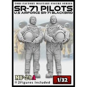 MF-29A 1/32 アメリカ空軍戦略偵察機 SR-71 パイロット＆RSOセット 2体セット [組立式プラスチックモデル]