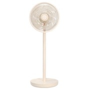 リビング扇風機 DCモーター搭載 充電式/折り畳み リモコン付き ピンク SJM-E909(PK)